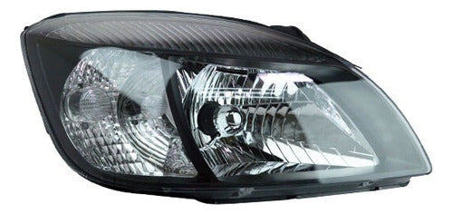 Optico + Faroles Kia Rio Jb Sedan 2008 2011 Par