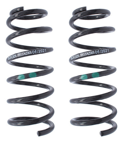Resorte Espiral Trasero R/L Sm3 1.6 2005 2014 Par
