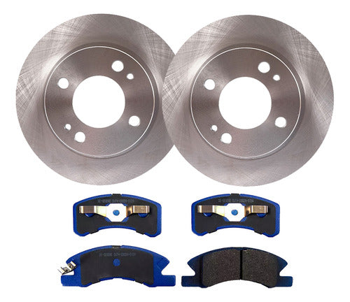 Discos Freno Con Pastilla Mitsubishi Mirage 2013 2020