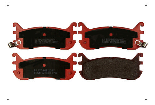 Pastilla Freno Ital Brakes Trasera Mazda Mx-5 2000 2005
