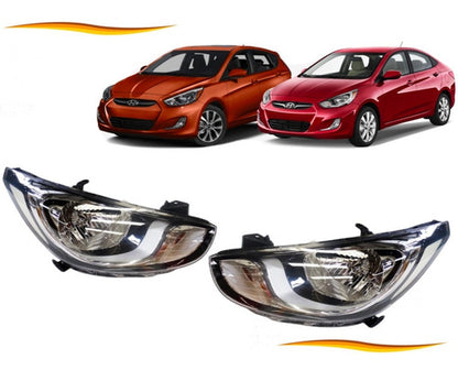 Optico Hyundai Accent Rb 2012 2015 Par 5 Pines