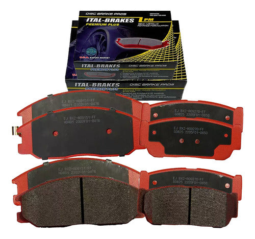 Kit Pastillas Delanteras + Traseras Freno Ssangyong Stavic 2004 2021