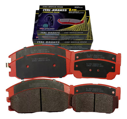 Kit Pastillas Delanteras + Traseras Freno Ssangyong Stavic 2004 2021
