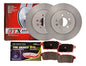 Discos Freno Con Pastilla Traseras Mazda Cx9 2007 2016