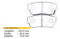Pastilla Freno Delantero Suzuki Vitara 1.6 G16a 1989 1995