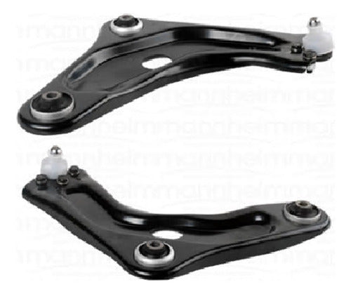 Par Bandeja Suspension Peugeot 208 2012 2017 Delantera