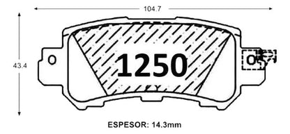 Discos Freno Con Pastilla Mazda Cx5 2011 2017 Traseras