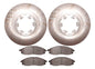 Kit Disco Freno Pastilla Terrano D22 2.5 4x2 Par 277mm