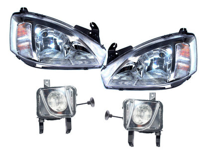 Optico + Neblienero Corsa Evo Y Montana 2003 2007 Par