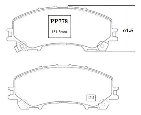 Pastilla Freno Delantero Chevrolet Colorado 2.8 2019
