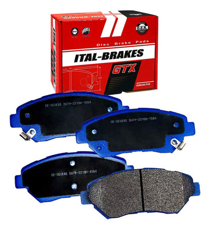Kit Pastillas Delanteras + Traseras Freno Gtx Jmc New Vigus Work 2022 2024
