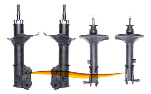 Kit Amortiguadores Accent 1994-2005 Delantero + Trasero