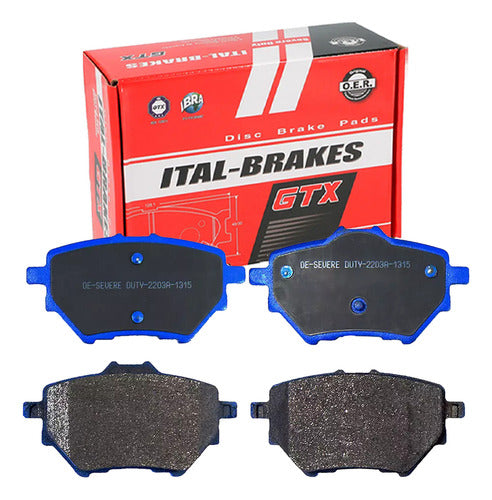 Kit Pastillas Delanteras + Traseras Freno Ford Territory 2020 2024
