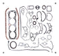 Juego Empaquetadura Motor Sentra 1.6 E16 1987 1993