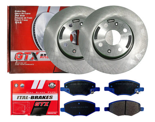 Discos Freno Con Pastilla Gtx Changan Alsvin 2021 2024