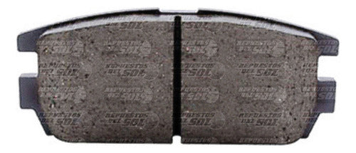 Pastilla Freno Trasero Chevrolet Captiva 2.4 2007 2010