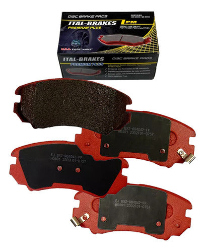 Kit Pastillas Delanteras + Traseras Freno Kia Lotze 2006 2010