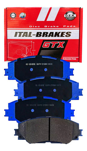 Kit Pastillas Delanteras + Traseras Freno Toyota Corolla 2009 2018
