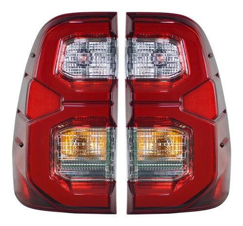 Farol Trasero Led Toyota Hilux 2019 2024 Par
