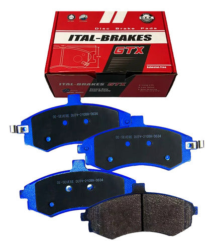 Kit Pastillas Delanteras + Traseras Freno Gtx Jac Trip 2011 2015
