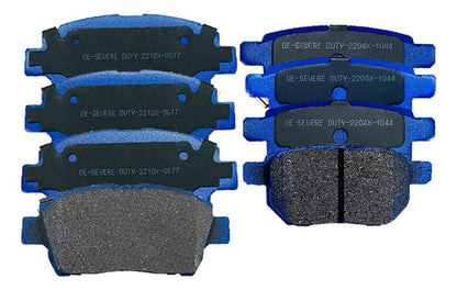 Kit Pastillas Delanteras + Traseras Freno Great Wall M4 2014 2022