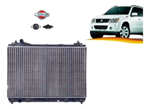 Radiador Motor Suzuki Grand Nomade 2006 2016 + Tapa Radiador
