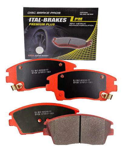 Kit Pastillas Delanteras + Traseras Freno Hyundai Tucson 2016 2020