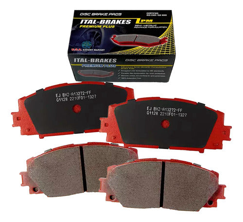 Kit Pastillas Delanteras + Traseras Freno Toyota Prius 2010 2022