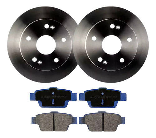 Discos Freno Con Pastilla Mahindra Xuv500 2013 2022