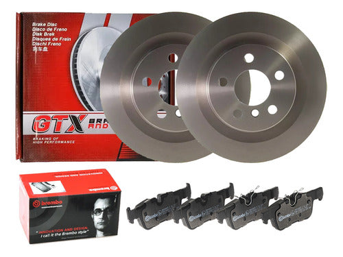 Discos Freno Con Pastilla Brembo Bmw X2 I 2018 2019