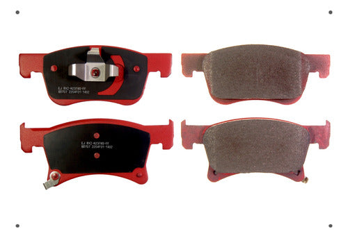 Pastilla Freno Ital Brakes Delantero Opel Corsa E 2016 2021