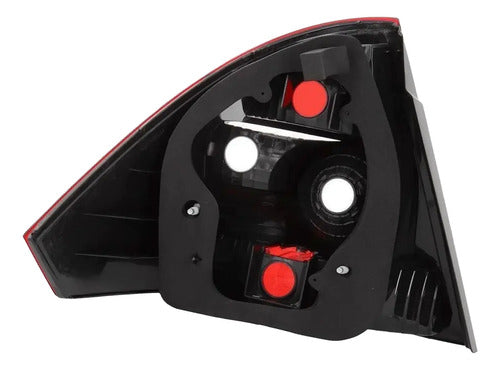 Farol Trasero Ford Fiesta 2007 2009 Derecho Rojo