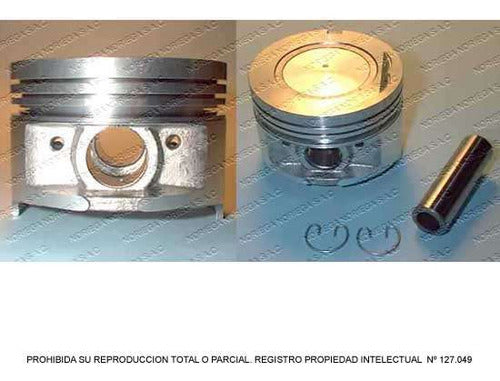 Juego Pistones Toyota I10 1.1 1993 1997