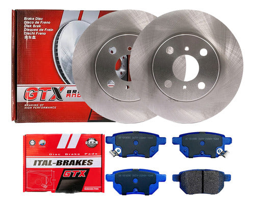 Discos Freno Con Pastilla Gtx Greatwall M4 2014 2022