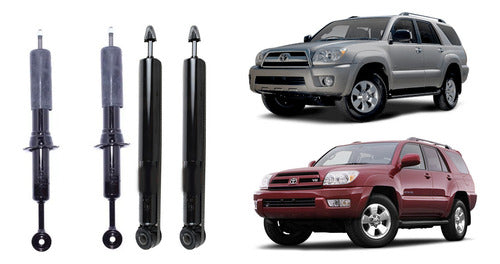 Amortiguador Delantero + Trasero Toyota Runner 2003 2009