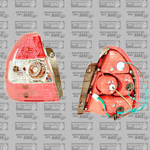 Farol Trasero Izquierdo Hyundai Accent Prime Lc 1.5 2001 2003
