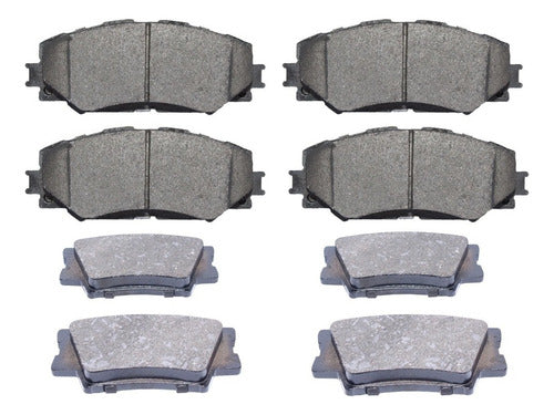 Pastilla Freno Toyota Rav4 3zrfe 2012 - 2018 Delantero / Tras
