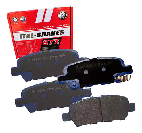 Kit Pastillas Delanteras + Traseras Freno Suzuki Grand Nomade 2006 2020