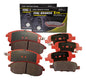Kit Pastillas Delanteras + Traseras Freno Nissan Sentra 2012 2019