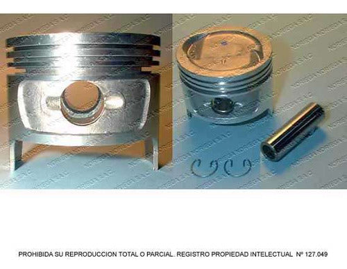 Juego Pistones Suzuki Topic 2.7 1988 1998