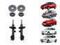 Par Amortiguador Delantero + Par Cazoletas Chevrolet Aveo