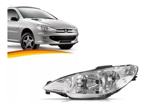 Optico Delantero Izquierdo Peugeot 206 2004 2007