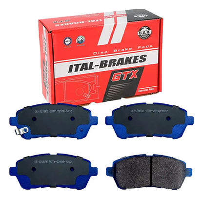 Kit Pastillas Delanteras + Traseras Freno Changan Cs15 2016 2020