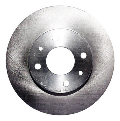 Par Disco Freno Delantero Fiat Siena Ex 1.3 2002 2004