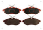 Pastilla Freno Ital Brakes Delantero Citroen C2 I 2004 2008