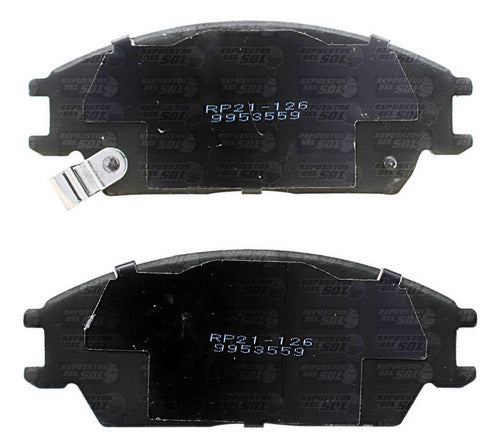 Pastilla Freno Delantero Hyundai Accent Prime 1.5 2003 2007