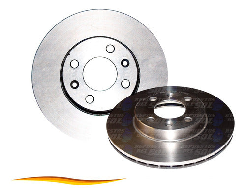 Par Disco Freno Delantero Kia Rio Jb 1.4 G4ee 2006 2007