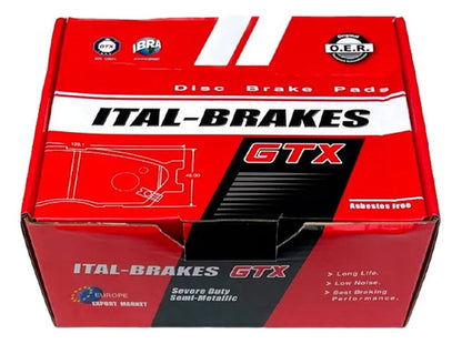 Kit Pastillas Delanteras + Traseras Freno Gtx Gac Gs4 2017 2022