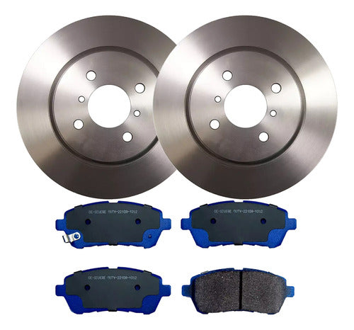 Discos Freno Con Pastilla Suzuki Baleno 1.4 2016 2023