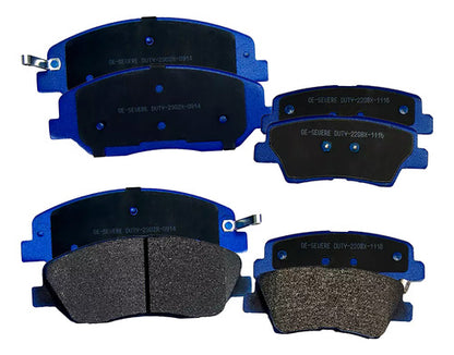 Kit Pastillas Delanteras + Traseras Freno Gtx Ssangyong Korando 2011 2024